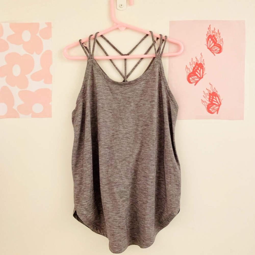 Ivivva Lululemon Grey Athletic Tank